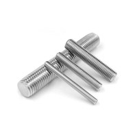 DIN975 DIN976 Hastelloy B3 Bolt C276 Bolt Alloy 400 Stud Rods 304 Stainless Steel Stud Bolt Stainless Steel Full Thread Rod