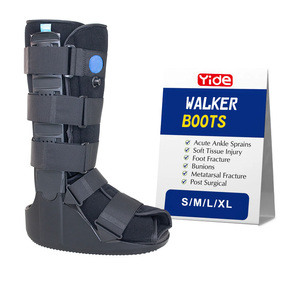 Botas Ortopédicas Ajustables y Transpirables YIDE Unisex para Fracturas de Tobillo, con Cierre de Gancho y Bucle, para Rehabilitación Ortopédica, 1 Año - Product Image 1