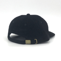 Topi Ayah kustom bordir 5 Panel tidak terstruktur topi Snapback pinggiran datar untuk pria