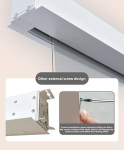 <span class=keywords><strong>Écran</strong></span> projecteur électrique monté 4K HD 110 pouces Télécommande Home cinéma <span class=keywords><strong>Écran</strong></span> de projection <span class=keywords><strong>motorisé</strong></span> blanc mat 4K HD - Product Image 3