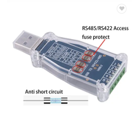 FTDI Chip Computer Multifuncional USB a RS485 RS422 Módulo de conversión de puerto serie para programadores Emuladores Depuradores