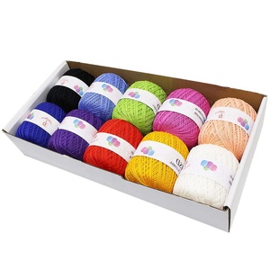 10 pz/scatola rotoli di filo da ricamo per cucire rotoli di filo di cotone uncinetto fili a croce bobine di filo forniture per cucire - Product Image 3
