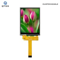 Modul Layar LCD TFT IPS Persegi Panjang 3,2 Inci 240*320 Antarmuka SPI ST7789T3 dengan Panel Layar Sentuh Kapasitif CTP