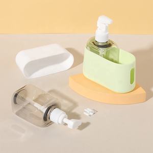 Kit d'emballage de shampoing de luxe réutilisable avec tube distributeur portable d'<span class=keywords><strong>avion</strong></span> Kit de voyage ensemble bouteilles capsule pour cosmétiques - Product Image 4
