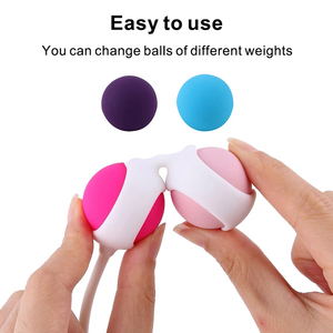 Zachte Siliconen Kegel Bal Vagina Strakker Oefening Kegel Gewichten Chinas Bal Spiersimulator <span class=keywords><strong>Geisha</strong></span> Dumbbell Sex Bolas Voor Vrouw - Product Image 6