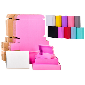 กล่องกระดาษคราฟท์สินค้ามาใหม่กล่องใส่สติกเกอร์ติดโลโก้ตามสั่ง - Product Image 3