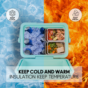 PP nhựa 15L thực phẩm mát hộp vuông di động giao thông vận tải CoolBox Ice gạch booler bia hộp mát - Product Image 3