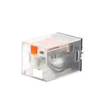 Relais circulaire miniature Asiaon 11 broches 10A 250VAC 3NO 3NC transparent avec indicateur lumineux CE & TUV certifié