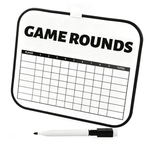 Tabellone Segnapunti Sportivo Personalizzato Riutilizzabile, Portatile e Cancellabile a Secco con Pennarelli per Tornei di Calcio e Allenamenti - Product Image 5