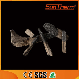Accessoires de cheminée au <span class=keywords><strong>bio</strong></span> éthanol en bois céramique de style moderne - Product Image 2