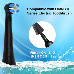 YINGXIN 8-Pack Deep Cleaning <strong>Electric</strong> <strong>Toothbrush</strong> <strong>Head</strong> with Nylon Medium Bristle for Compatible Household Use - Product Image 2