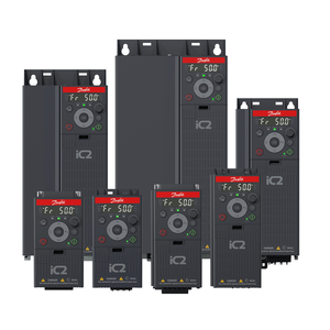 Controlador de Motor de CA Dan Foss IC2 Monofásico 200-240V VFD 1.5KW IC2-30FA1N02-06A8E20F4+ACXX PN132L6108 IP20 - Product Image 1