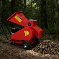 Broyeur de branches humides/sèches à moteur essence 4 temps 7HP, nouveau design, coupe-segments, déchiqueteur de bois