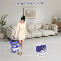 Appareil de massage intelligent pour les pieds, bain de pieds électrique, contrôle de la chaleur, boules de massage automatiques, relaxation à domicile, 110V/220V