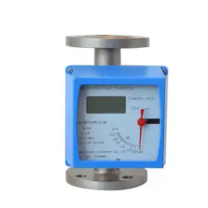 Manufacturer Supply Dn80 Horizontal SS Digital Metal Tube Flowmeter For Gas And Liquid