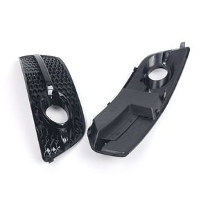 Audi Q5 Fog Light Bezels 2008-2012 Front Bumper Lower Grille Trim 8R0807681A <b>ABS</b> Plastic - Product Image 4