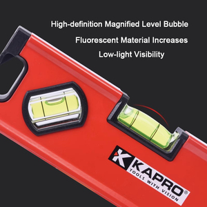 Xách tay mức độ bong <span class=keywords><strong>b</strong></span>óng Độ chính xác cao nhôm xây dựng san lấp mặt <span class=keywords><strong>b</strong></span>ằng 100-200mm mạnh mẽ từ leveler Mini Mức độ tinh thần công cụ - Product Image 4