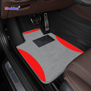 Muchkey, venta al por mayor, accesorios para coche, alfombra para todo tipo de clima, ajuste Universal, Juego de 4 alfombras, alfombrilla para suelo para coche, SUV, camiones, Sedanes, furgonetas - Product Image 1