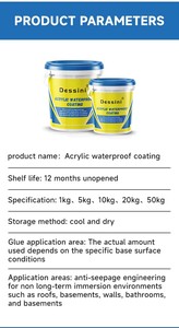 Peinture <span class=keywords><strong>liquide</strong></span> imperméabilisante pour <span class=keywords><strong>toiture</strong></span> en tôle, très vendue, application en spray, idéale pour l'<span class=keywords><strong>étanchéité</strong></span> des toitures et des salles de bain - Product Image 6