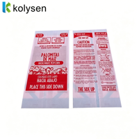 Prix usine KOLYSEN Sachet Doypack laminé BOPP/AL/PE avec fermeture éclair, impression héliogravure, logo personnalisé, qualité alimentaire, compatible micro-ondes, pour snacks