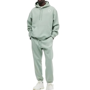 Fournisseur de survêtements en molleton, ensembles de sweats à capuche, logo personnalisé, haute qualité, molleton lourd, sweat à capuche en coton surdimensionné pour hommes - Product Image 4