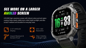 Reloj Inteligente 2026 con Pantalla AMOLED, Reloj Inteligente de Fitness, <span class=keywords><strong>Smartwatch</strong></span> para Hombre y Mujer, Reloj Inteligente de Salud con GPS - Product Image 4