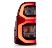 Feux arrière LED complets en gros avec design de lumière d'ambiance et de bienvenue pour Toyota Hilux 2015-2020