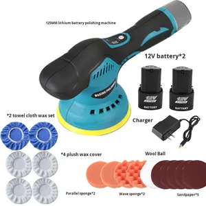 Nouvelle machine de polissage multi-usage à batterie au lithium pour l'esthétique automobile, le cirage et le scellement, polisseuse portative pour <span class=keywords><strong>carrelage</strong></span> - Product Image 6