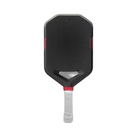 Pour la collaboration, modèle identique à celui vendu, pagaie de pickleball en fibre de carbone double 3K+T700 pressée à chaud, 42x19x1.6cm, 230g