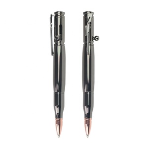 <span class=keywords><strong>Stylo</strong></span> bille en bois personnalisé avec gravure logo pistolet, <span class=keywords><strong>action</strong></span> à verrou, style fusil, avec recharges – Cadeau personnalisé - Product Image 3