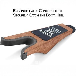 Démonte-chaussures en bois massif pour équitation, équipement d'écurie - Product Image 3