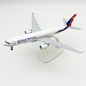 Modelo de Avión de Metal Fundido a Presión de 20 CM, Nepal Airline <span class=keywords><strong>A330</strong></span>, para Tienda de Regalos de Aeropuerto, Recuerdo de Viajero, Colección de Metal, Buena Calidad - Product Image 4