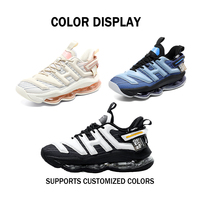 Chaussures de basket-ball haute performance pour hommes, entraînement sportif, chaussures à boucle rotative, chaussures de basket-ball à coussin d'air