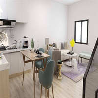 Maison lcl de qualité supérieure à bas prix maison en conteneur plat bon marché maison en conteneur portable à bas prix personnalisé
