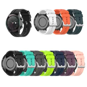 Ivanaze-Correa de silicona suave para reloj inteligente, pulsera de repuesto para Huawei GT, reloj deportivo elegante