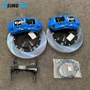 Étriers de frein universels 4 6 Piston 300mm 380mm Conversion de disque Big Brake Kit pour VW Golf - Product Image 1
