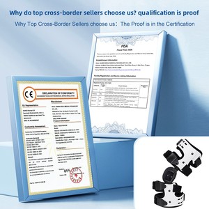 Supporto Ortopedico Medico Stabilizzatore per Gamba con Angolo Regolabile, per Osteoartrite (OA) Post-Operatoria, Tutore Ginocchio con Cerniera per Immobilizzazione e Protezione - Product Image 4
