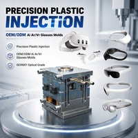 Service de moulage par injection pour appareils VR professionnels, pièces de moulage par injection pour casques VR, boîtiers de lunettes VR, qualité optique ISO9001