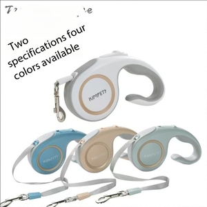 <span class=keywords><strong>Laisse</strong></span> de chien de luxe <span class=keywords><strong>3</strong></span> <span class=keywords><strong>m</strong></span> 5 <span class=keywords><strong>m</strong></span> corde de Traction pour animaux de compagnie extérieure ABS <span class=keywords><strong>laisse</strong></span> d'exposition de chien contrôlable rétractable automatique avec poignée - Product Image 4