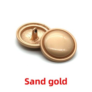 Tinh Tế Cao Chân Tay Khâu Nút Trang Trí Thời Trang Mỏng Cạnh Cong Nút Cho Áo Rãnh Phù Hợp Với Hình Chữ Nhật Kẽm Hợp Kim - Product Image 6