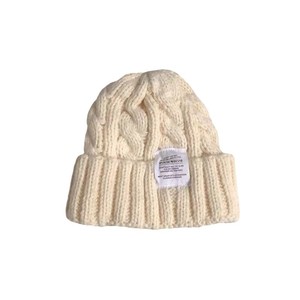Gorro de punto estilo coreano para mujer, cálido, cortavientos, de color sólido, con tejido de cable, para exteriores, moda otoño-invierno. - Product Image 4