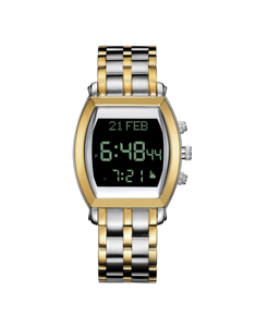 Azan Orologio Da Polso con Cinghia Lunga, direzione e di preghiera qibla compass promemoria, islamico digitale intelligente orologio - Product Image 6