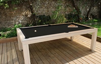 Table de billard multi-combo pour la maison, sport professionnel, 3 en 1, table de billard et table à manger, salon, table de billard et table à manger utilisée