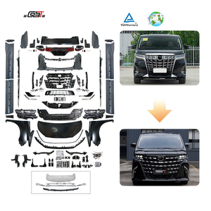 Kit de Conversión de Modelo GBT 2026 Alphard Anh30 <span class=keywords><strong>Serie</strong></span> 35 a 40, Piezas de Parachoques, Faros Delanteros y Traseros para Toyota Alphard Anh30 2015-2022 - Product Image 1
