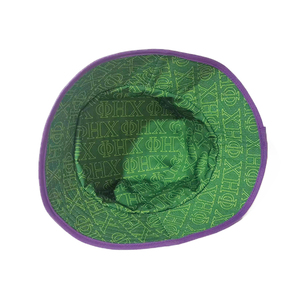 62cm CHI ETA PHI en ambos sentidos, sombrero de cubo Reversible para mujer, sombrero de cubo Reversible, sombrero de playa de verano, gorra para exteriores - Product Image 2