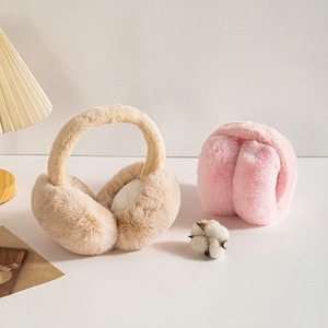 Vente directe d'usine femmes oreillette extérieure Protection contre le froid <span class=keywords><strong>cache</strong></span>-oreilles couverture d'<span class=keywords><strong>oreille</strong></span> douce en peluche <span class=keywords><strong>cache</strong></span>-oreilles hiver chaud <span class=keywords><strong>cache</strong></span>-oreilles - Product Image 3