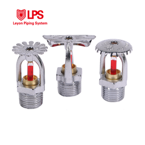 Tubos de extinción de incendios Leyon FM UL Sistema de rociadores contra incendios Respuesta estándar Cabezal de rociador de pared lateral horizontal de latón contra incendios - Product Image 3