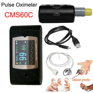 CONTEC CMS60C Infantile Du Bout Des Doigts Oxymètre de Pouls Enfant Oxigen SPO2 PR HR Oximiter Néonatale Moniteur Oxygène Dans Le Sang Logiciel - Product Image 2