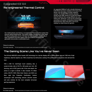 RedMagic 8s Pro+ Version 5G Smart <b>Phone</b> 6.8'' 120Hz AMOLED Latest Spdragon 8 Gen 2 Octa Core 5000mAh Red Magic 8s Pro+ - Product Image 5