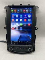 Pantalla de Coche Estilo Tesla de 13.8 Pulgadas con Soporte para FM, Carplay, Mirror Link, WiFi Integrado, Reproductor de DVD para Coche con Bluetooth para Nissan 370Z 2008-2019